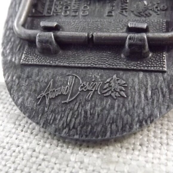 NOS 1995 Hesston National Finals Rodeo Child's Commemorative Belt Buckle - Picture 7 of 10